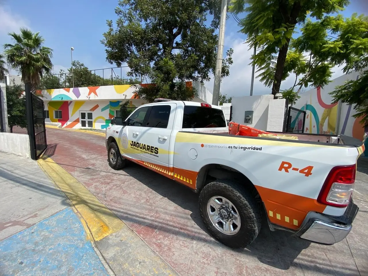 Simulacro en Santa Catarina. Foto: Gobierno de Santa Catarina