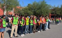 Más de 300 alumnos realizaron simulacro del 19 de septiembre en el Tec Saltillo 