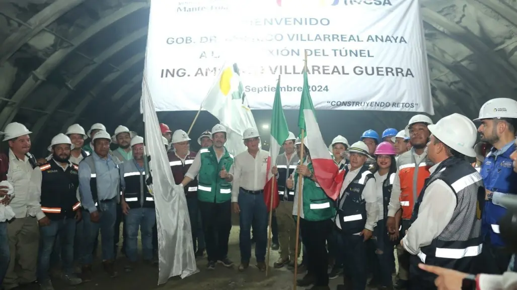 Atestigua Américo conexión de túnel en autopista Mante-Ocampo-Tula