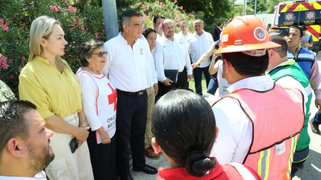 Participa gobernador en simulacro durante el Día Nacional de Protección Civil