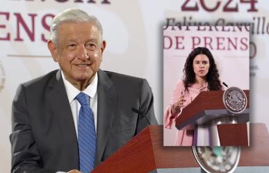 AMLO corrige: Luisa María Alcalde continuará como secretaria de Gobernación