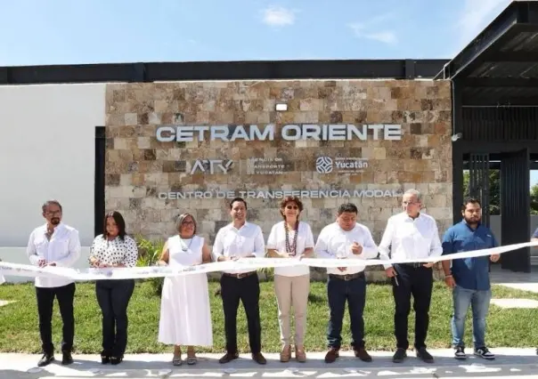 Inauguran el nuevo Centro de Transferencia Multimodal Oriente en Mérida