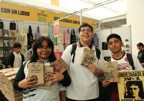 Estudiantes llenan de energía la Feria Internacional del Libro de Coahuila