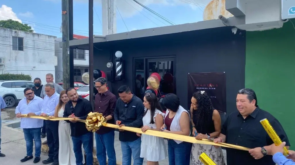 Inauguran Spartans Barber’s Club en Ciudad Madero