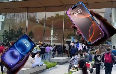 ¡Todo por el iPhone 16! Reportan largas filas para comprarlo en CDMX