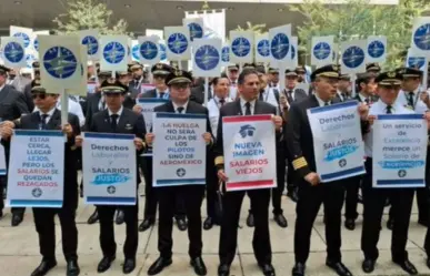Pilotos de Aeroméxico amenazan con huelga en octubre; demandan aumento salarial