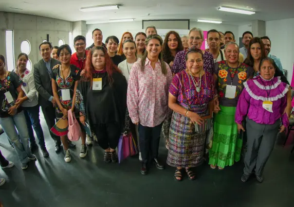 Rigoberta Menchú se reúne con autoridades de Nuevo León