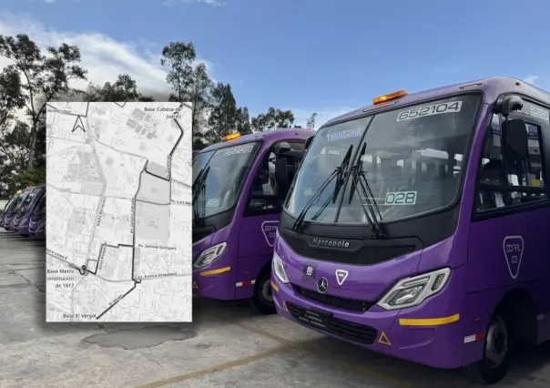 Así será la nueva ruta Cabeza De Juárez-Metro Constitución-Francisco Villa