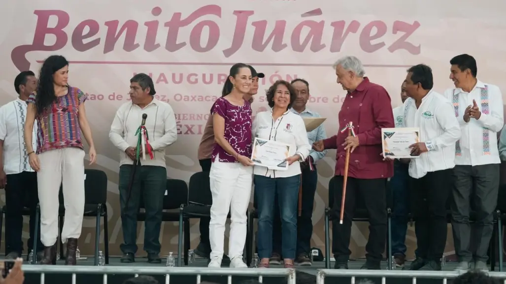 Claudia Sheinbaum anuncia nuevos programas sociales en Oaxaca