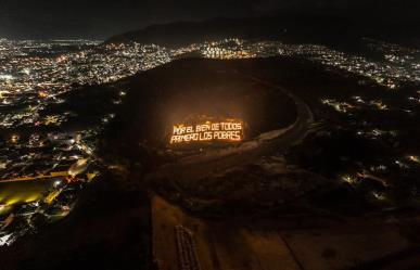 AMLO recibe emotiva despedida en su última gira por Oaxaca