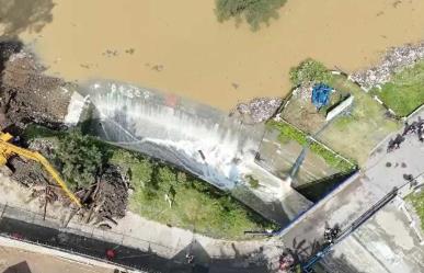 Baja nivel de agua en presa Los Cuartos