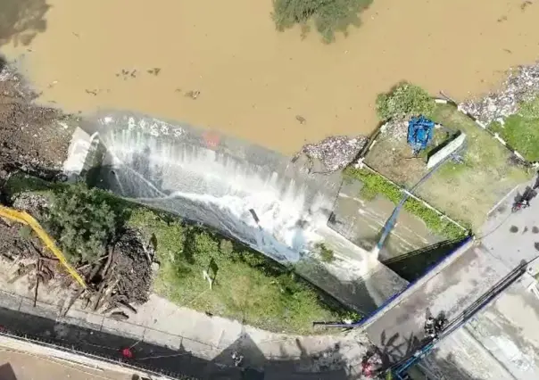 Baja nivel de agua en presa Los Cuartos