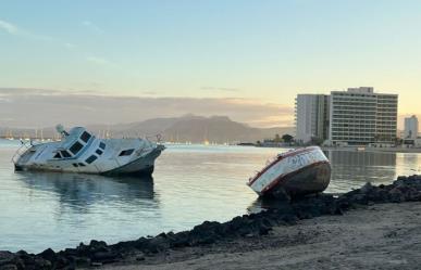 Destruirán 7 embarcaciones abandonadas en la Bahía de La Paz