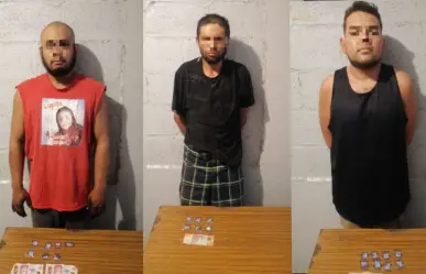 Tres hombres fueron detenidos con cristal en Gómez Palacio