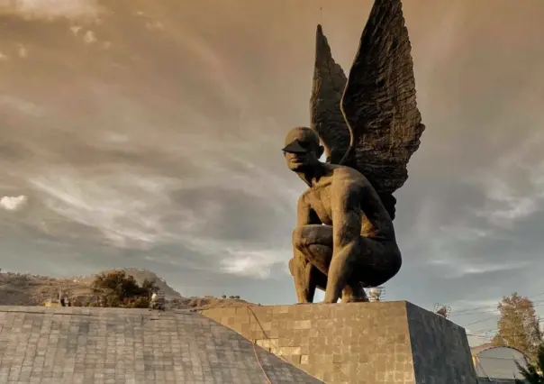 El Vigilante, la escultura gigante en Ecatepec; conoce su historia