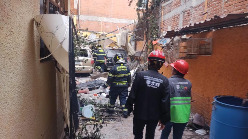 Explosión de gas en Coyoacán: Protección Civil y Bomberos acuden al rescate