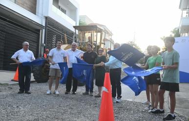 Inicia pavimentación en la colonia Petrolera de Tampico