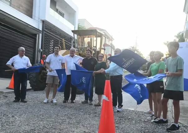 Inicia pavimentación en la colonia Petrolera de Tampico