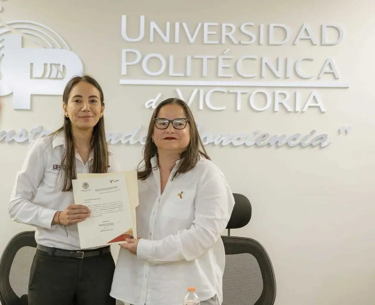 Abril Alejandra Ramírez Erazo nueva rectora de la UPV. Foto: SET