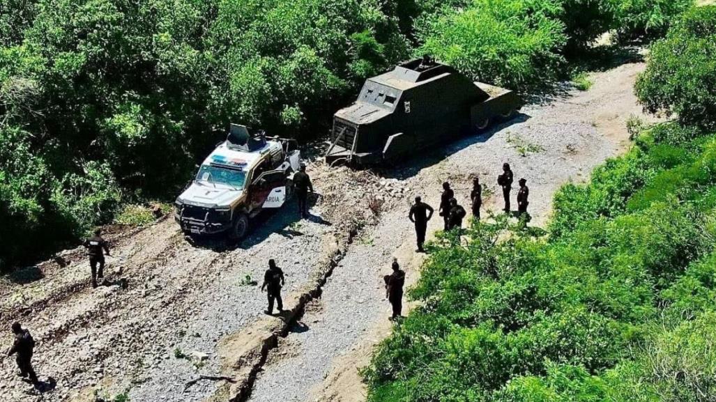 Fuerzas especiales de la Guardia Estatal aseguran monstruos en Cruillas