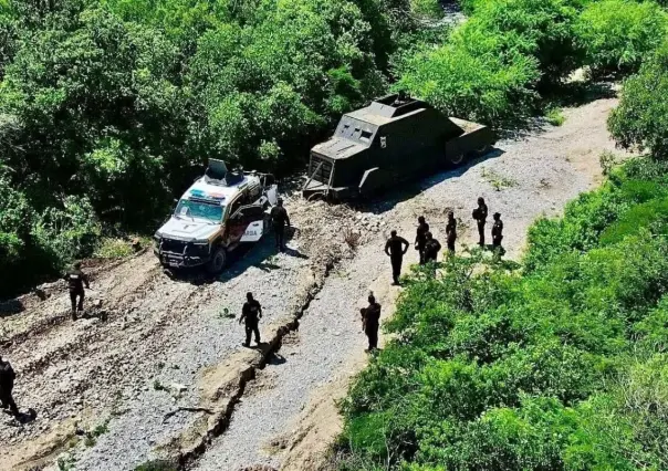 Fuerzas especiales de la Guardia Estatal aseguran monstruos en Cruillas