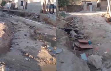 Causan lluvias severos daños en la colonia Ampliación Tierra y Libertad