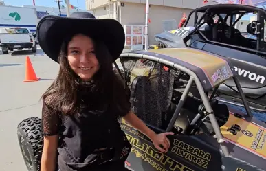Conoce a Bárbara, la joven de 12 años campeona de carreras off road en BCS