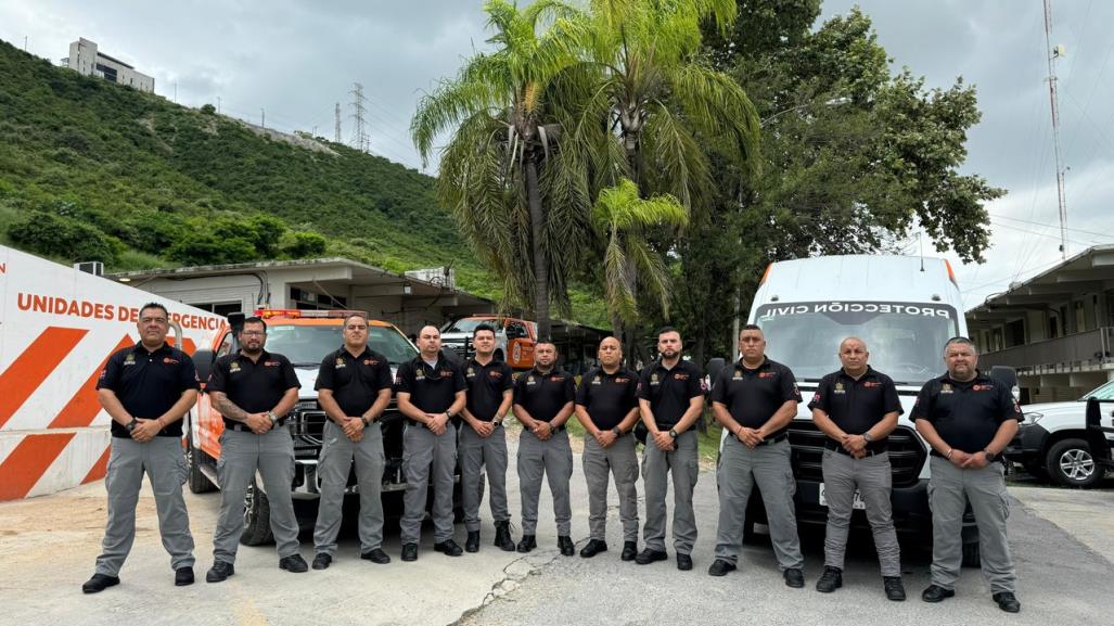 Rescatistas de Protección Civil Nuevo León se capacitan en Brownsville, Texas