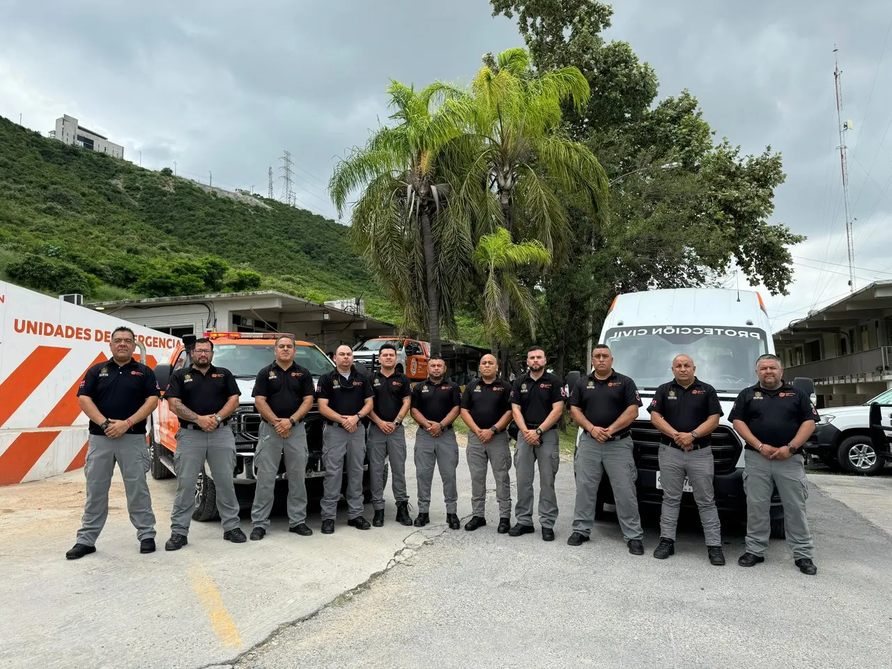 Rescatistas de Protección Civil Nuevo León se capacitan en Brownsville, Texas