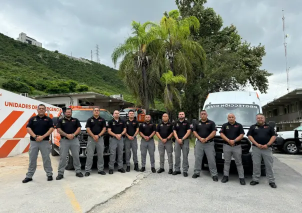 Rescatistas de Protección Civil Nuevo León se capacitan en Brownsville, Texas