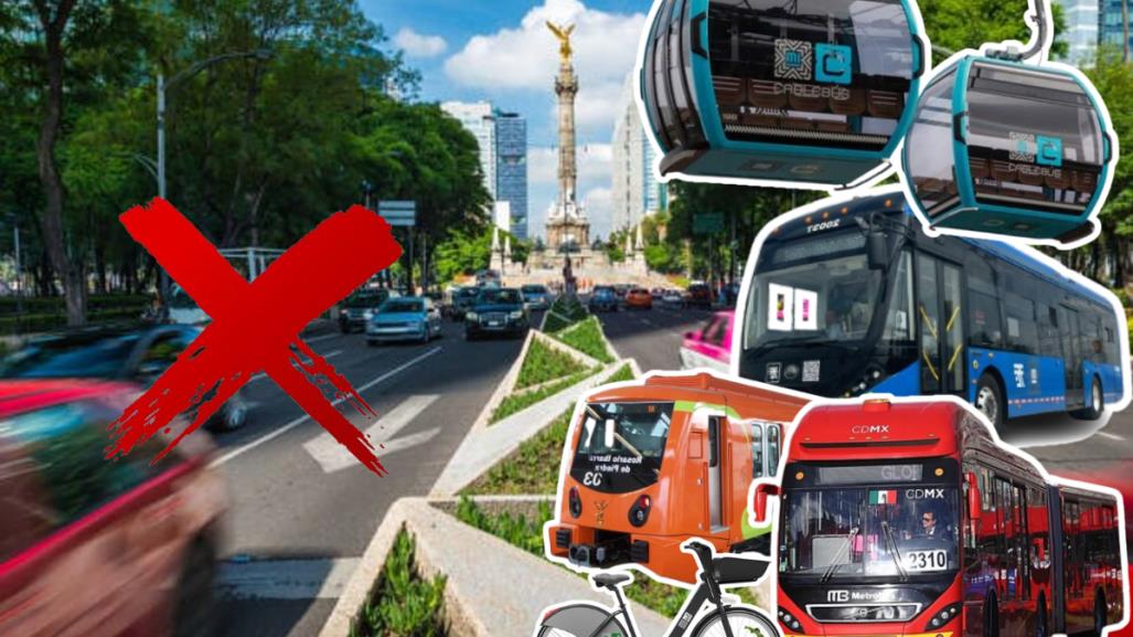 Día Mundial Sin Auto: Conoce las alternativas de transporte en la CDMX