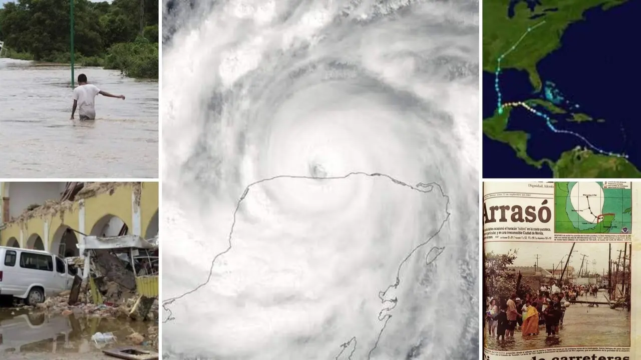 El bólido impactó las costas del estado en Telchac Puerto Foto: Archivo