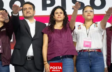 Luisa María Alcalde promete lealtad y acción al asumir liderazgo de Morena