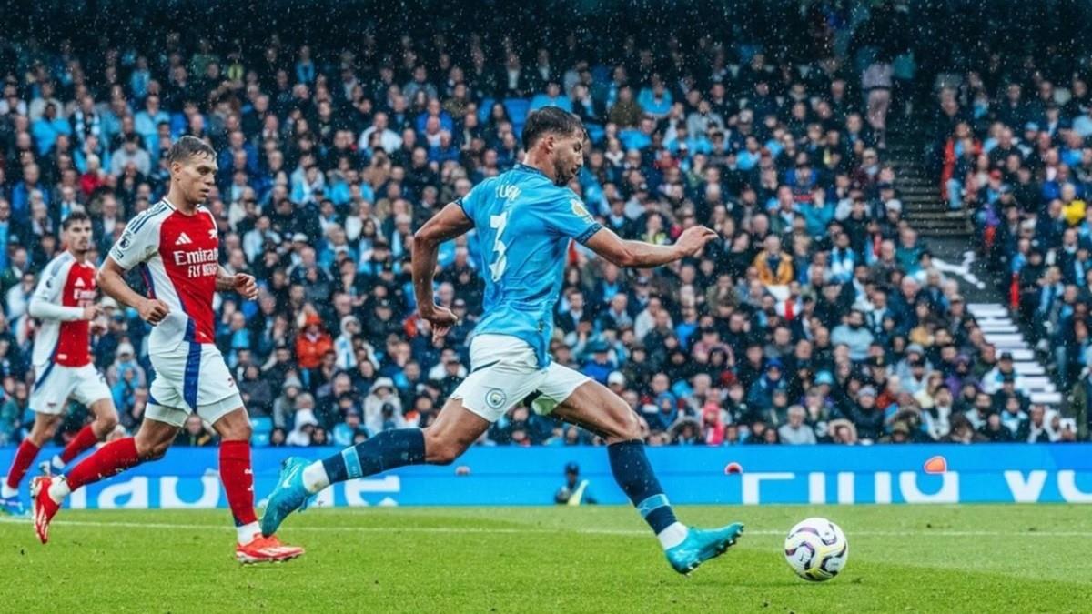 Manchester City empató 2-2 contra el Arsenal. Foto: @mancity en Instagram.