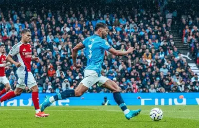 Manchester City rescata empate en último minuto ante Arsenal; continua invito