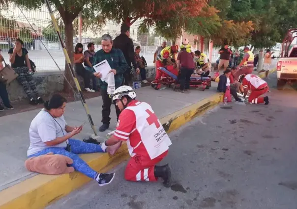 Patrulla de la Guardia Estatal arrolla a personas en Victoria