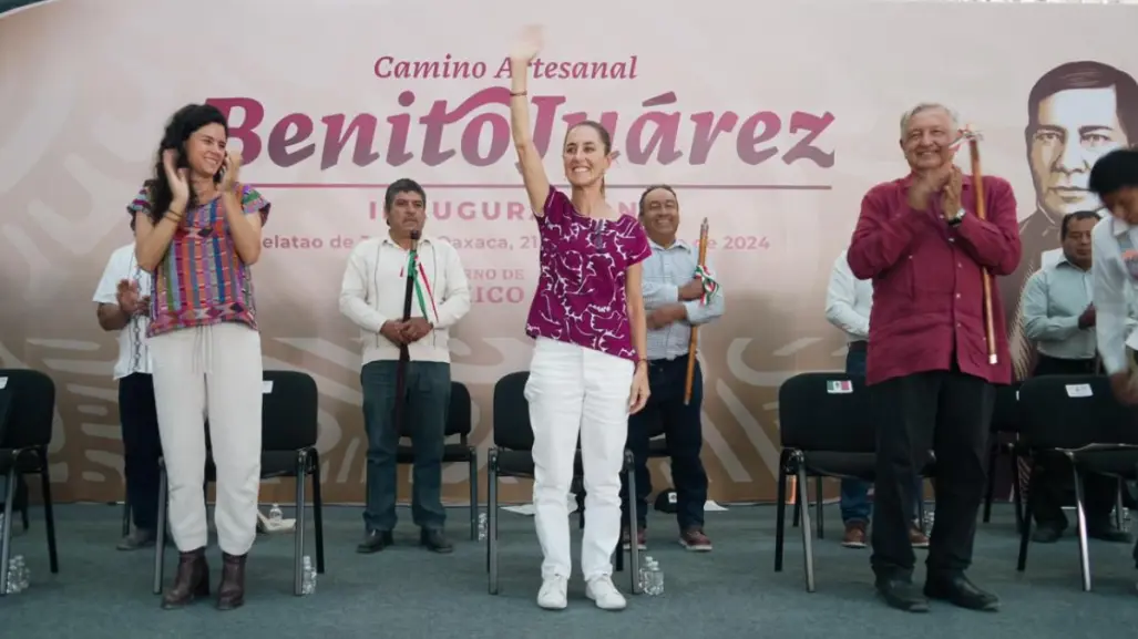 Claudia Sheinbaum reafirma compromiso con Oaxaca durante entrega de obras