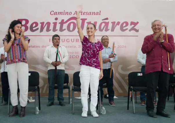 Claudia Sheinbaum reafirma compromiso con Oaxaca durante entrega de obras