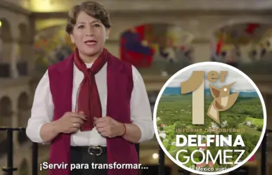 Presentará Delfina Gómez 1er Informe; estos son sus logros y pendientes