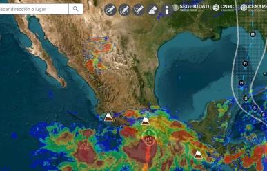 Huracán John pone en alerta roja a Guerrero y Oaxaca esta noche