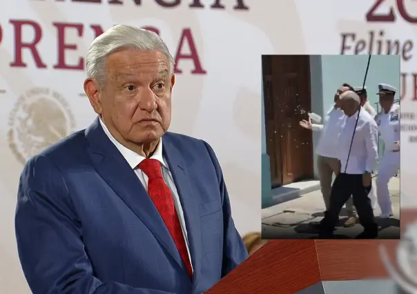 Este es el mensaje que manda AMLO a quien lo agredió con botella