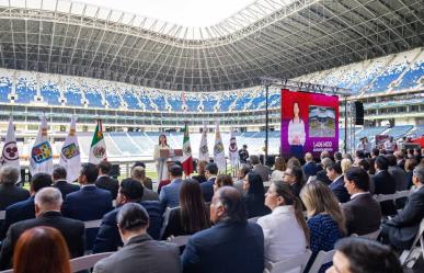 Cristina Díaz presenta su tercer informe de gobierno en Guadalupe