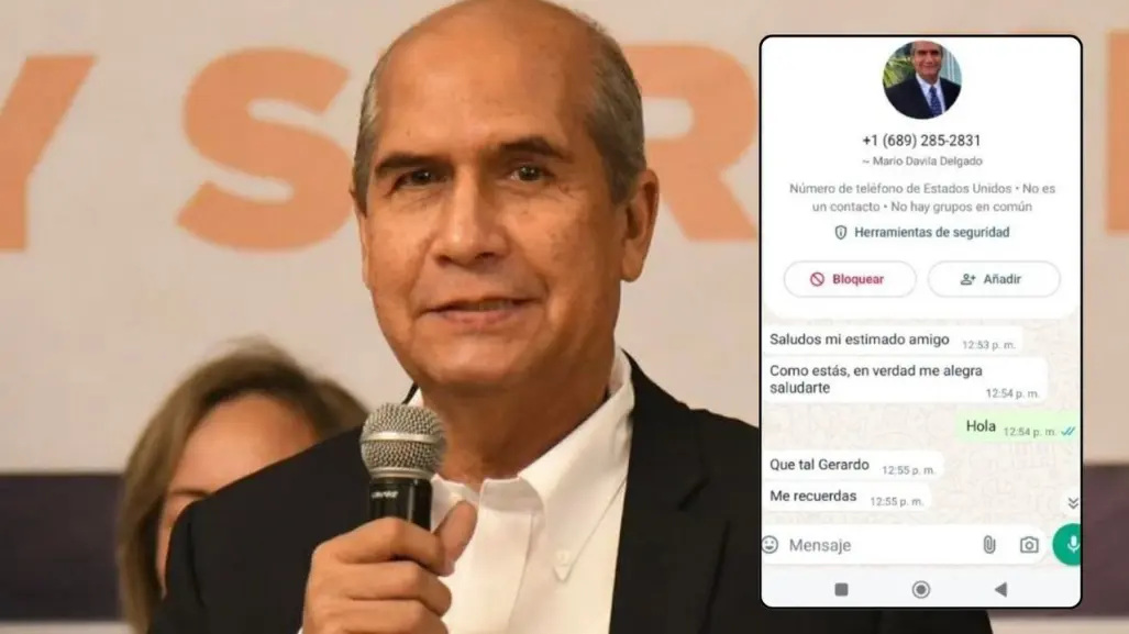 Intentan hacerse pasar por alcalde de Monclova, Mario Dávila, en WhatsApp