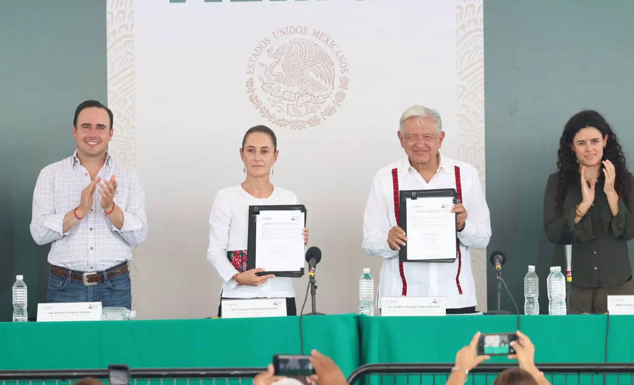 Se firmó un acuerdo para seguir apoyando a las familias de los mineros de Pasta de Conchos. (Fotografía: Gobierno de Coahuila)