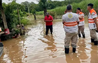 Lluvias fuertes en Chiapas; comienza el ascenso en los niveles de los ríos