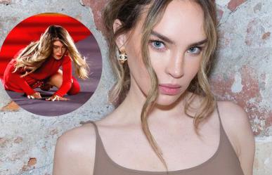 Belinda se cae en pasarela de París; Anitta le ayuda