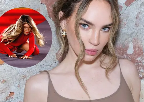 Belinda se cae en pasarela de París; Anitta le ayuda