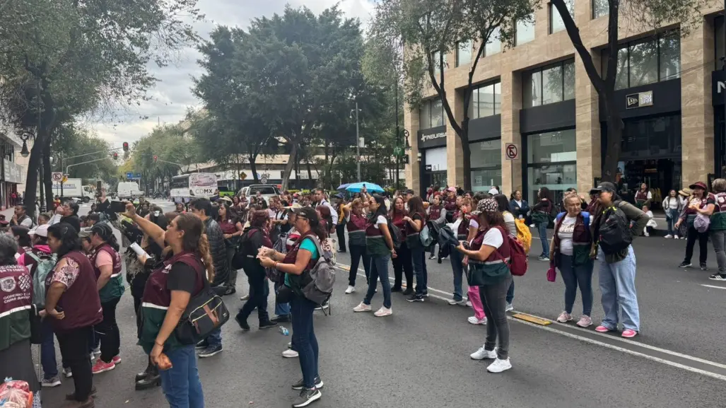 Dan portazo en oficinas del Gobierno capitalino trabajadores de SIBISO