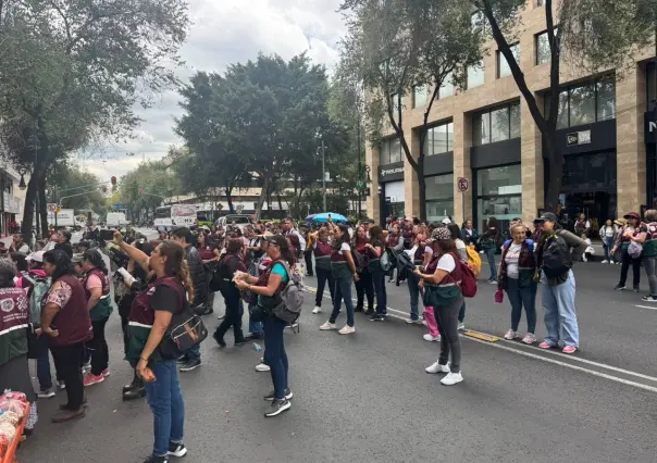 Dan portazo en oficinas del Gobierno capitalino trabajadores de SIBISO