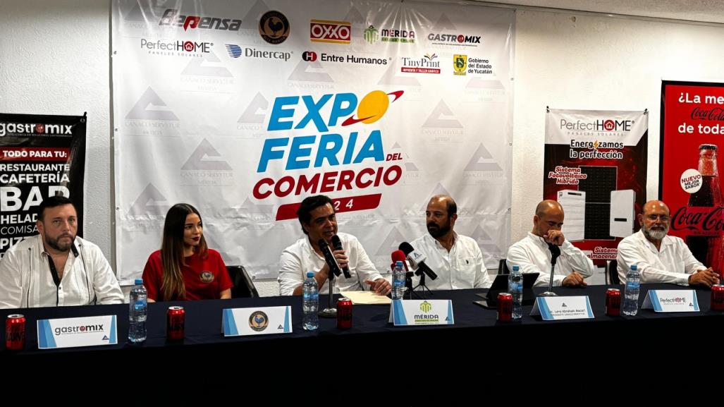 Anuncian la Expo Feria del Comercio 2024 en Mérida